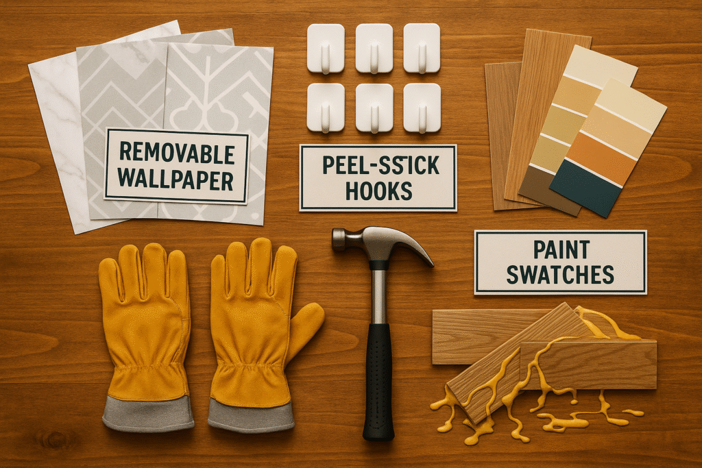 Renter-friendly DIY solutions without damaging property