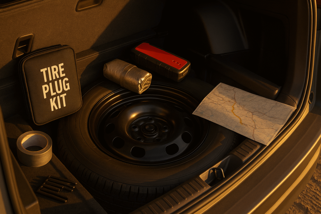 Essential road trip preparation kit for cars