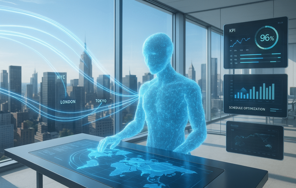 Autonomous AI agent managing 2025 business operations