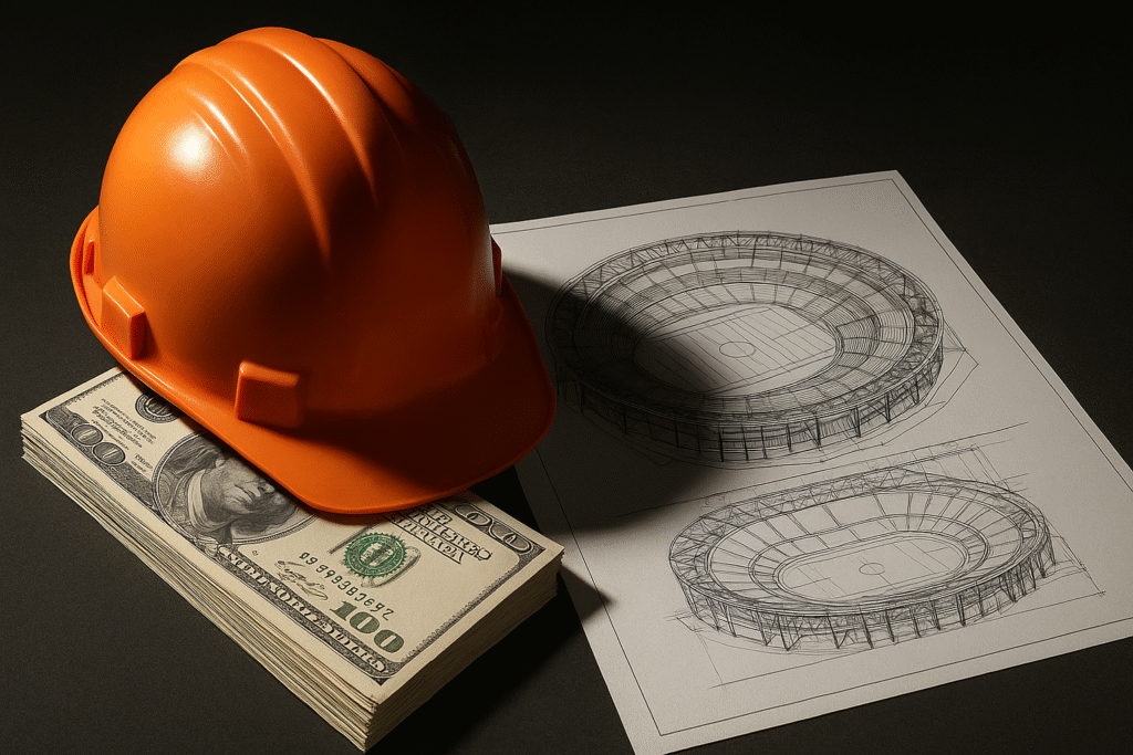 Funding and cost concept for the new $2.2 billion Bills stadium